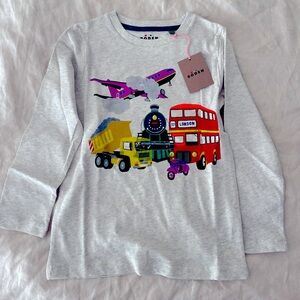 NWT Boden Printed Shirt size 6-7